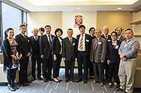 Delegates from Soochow University visits C.W. Chu College